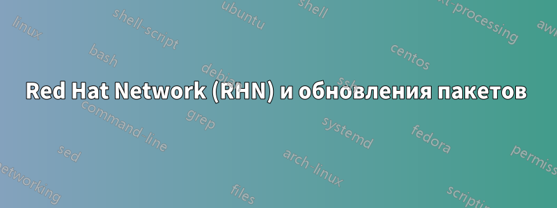 Red Hat Network (RHN) и обновления пакетов