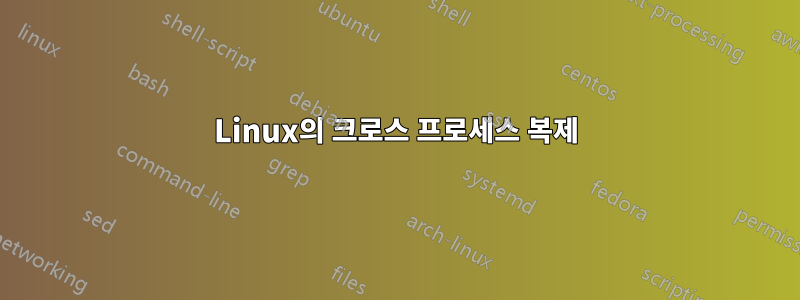 Linux의 크로스 프로세스 복제