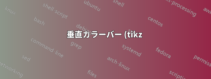 垂直カラーバー (tikz) + サブ図 (png)