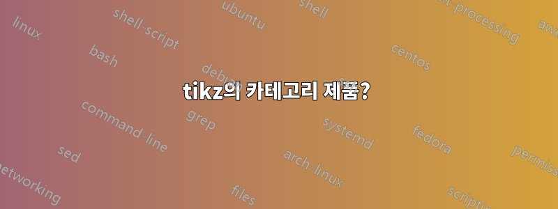 tikz의 카테고리 제품?