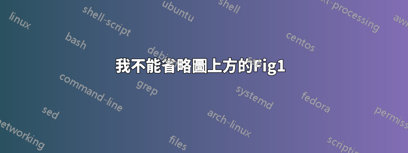 我不能省略圖上方的Fig1 