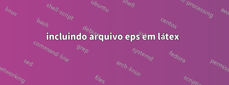 incluindo arquivo eps em látex 