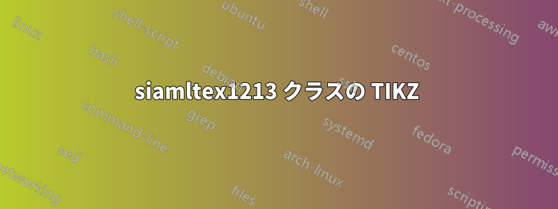 siamltex1213 クラスの TIKZ