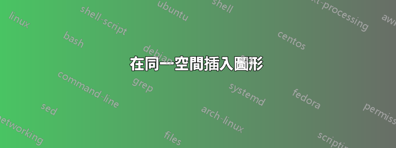 在同一空間插入圖形