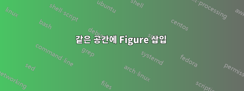 같은 공간에 Figure 삽입