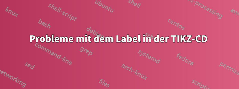 Probleme mit dem Label in der TIKZ-CD