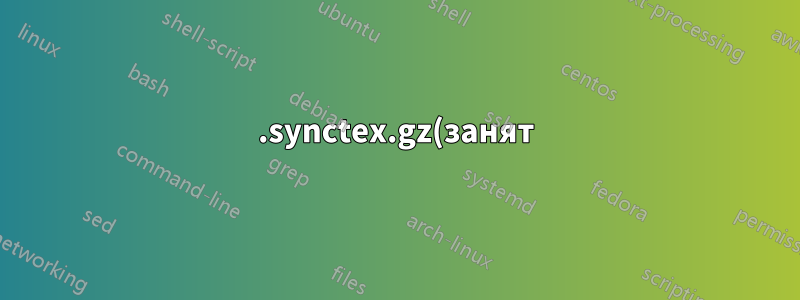 .synctex.gz(занят)