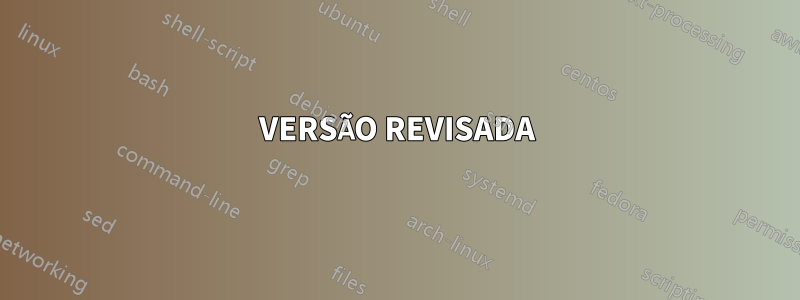 VERSÃO REVISADA