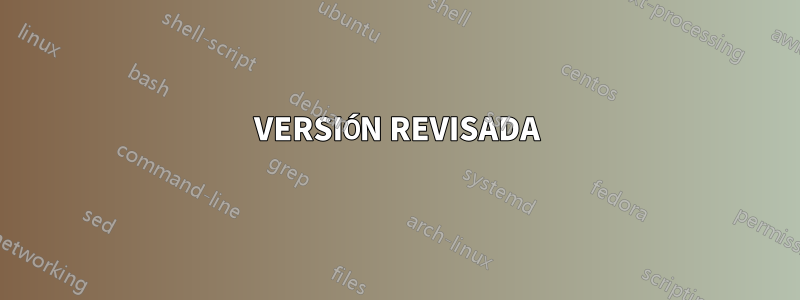 VERSIÓN REVISADA