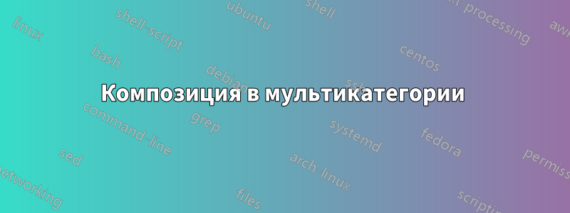 Композиция в мультикатегории