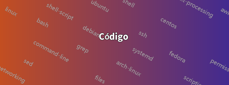 Código