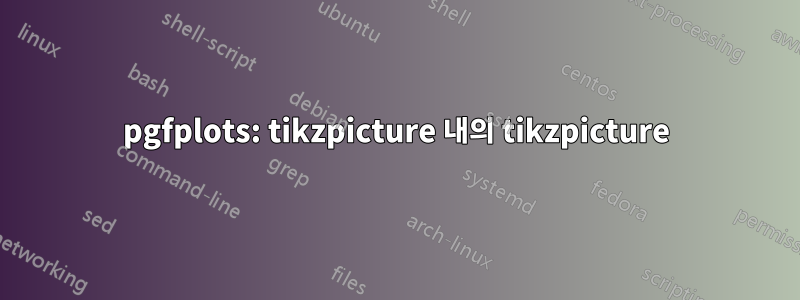 pgfplots: tikzpicture 내의 tikzpicture