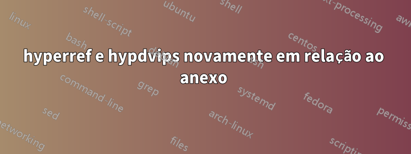 hyperref e hypdvips novamente em relação ao anexo