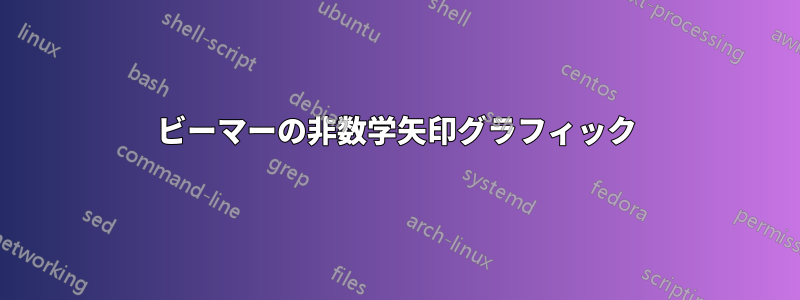 ビーマーの非数学矢印グラフィック