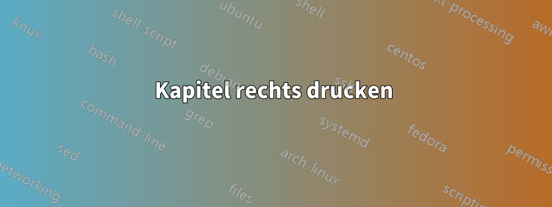 Kapitel rechts drucken