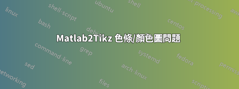 Matlab2Tikz 色條/顏色圖問題
