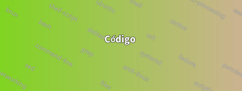 Código