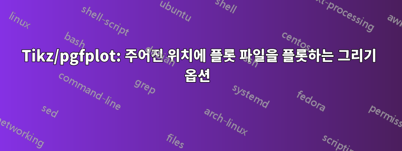 Tikz/pgfplot: 주어진 위치에 플롯 파일을 플롯하는 그리기 옵션 
