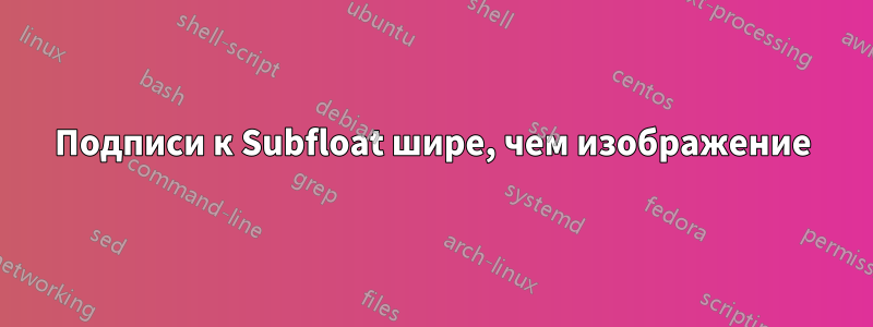 Подписи к Subfloat шире, чем изображение