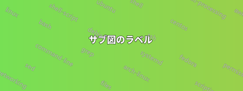 サブ図のラベル