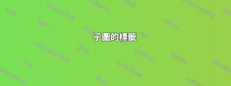 子圖的標籤