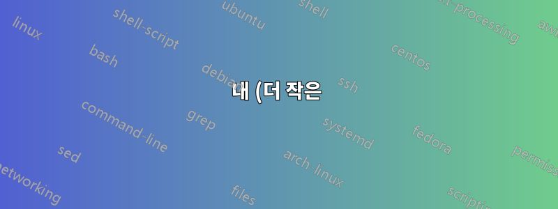 내 (더 작은) 견적 환경에 무슨 문제가 있나요?