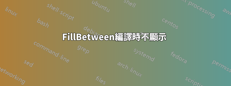 FillBetween編譯時不顯示