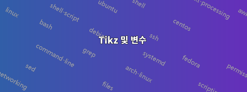 Tikz 및 변수