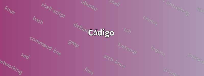 Código