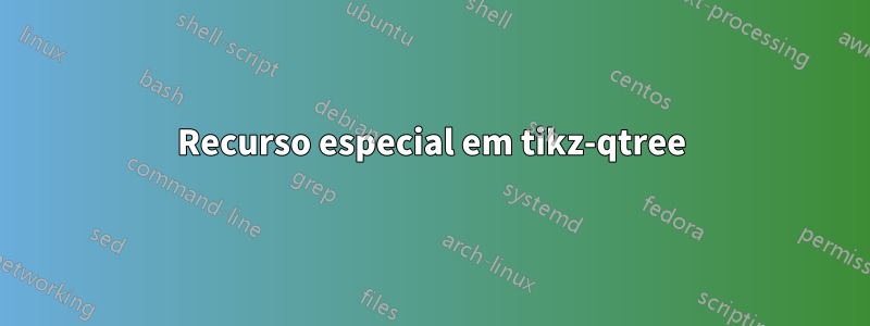 Recurso especial em tikz-qtree