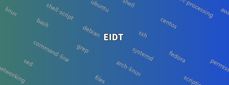 EIDT