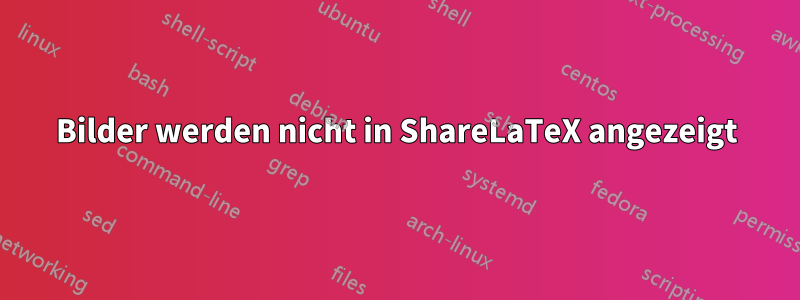 Bilder werden nicht in ShareLaTeX angezeigt