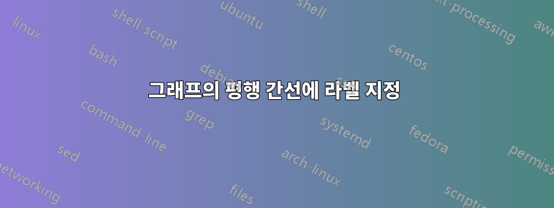 그래프의 평행 간선에 라벨 지정