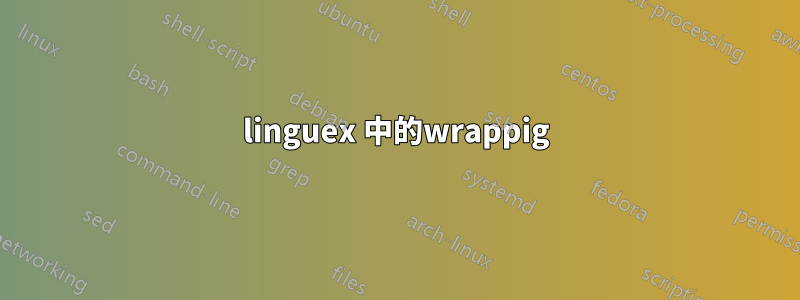 linguex 中的wrappig