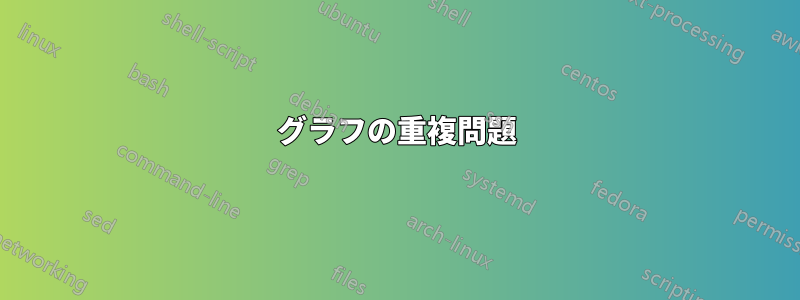 グラフの重複問題