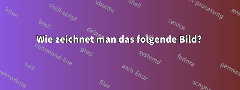 Wie zeichnet man das folgende Bild?