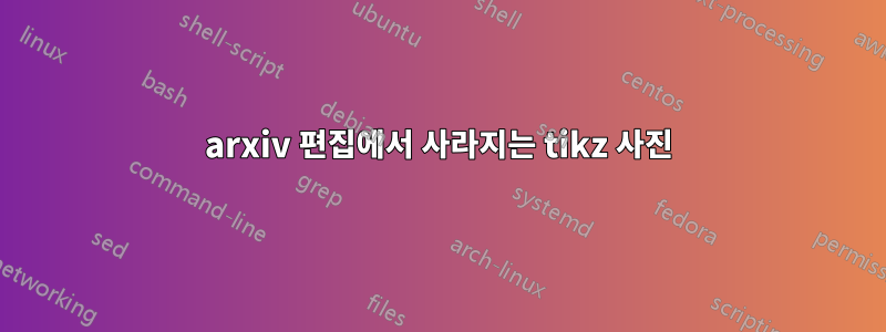 arxiv 편집에서 사라지는 tikz 사진