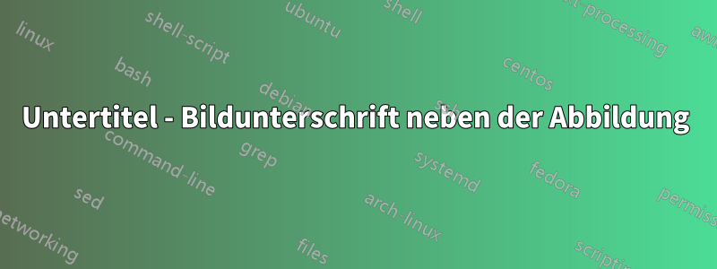 Untertitel - Bildunterschrift neben der Abbildung