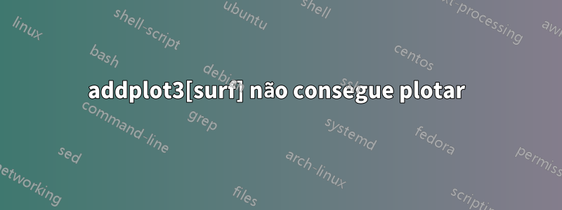 addplot3[surf] não consegue plotar 