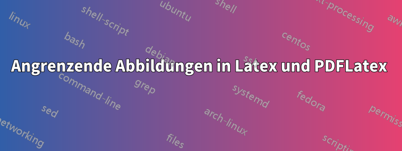 Angrenzende Abbildungen in Latex und PDFLatex
