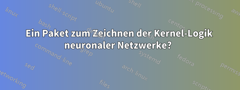 Ein Paket zum Zeichnen der Kernel-Logik neuronaler Netzwerke? 