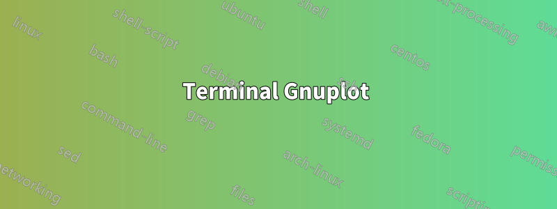 Terminal Gnuplot