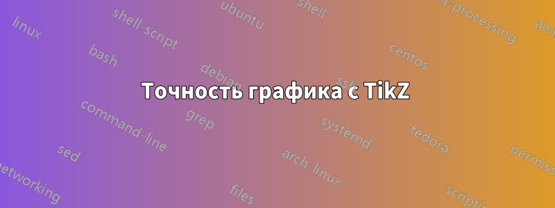 Точность графика с TikZ