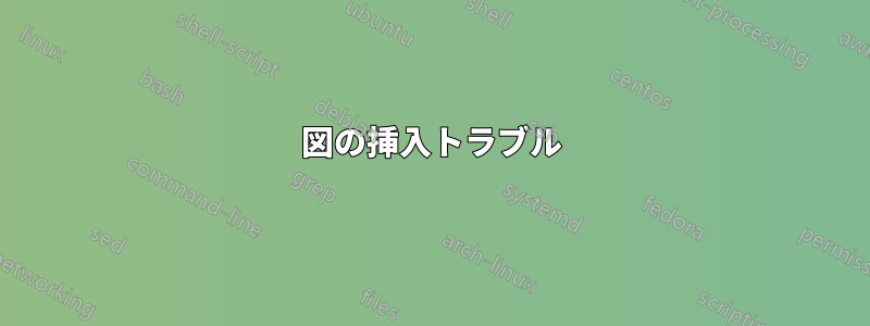 図の挿入トラブル