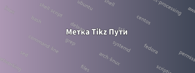 Метка Tikz Пути