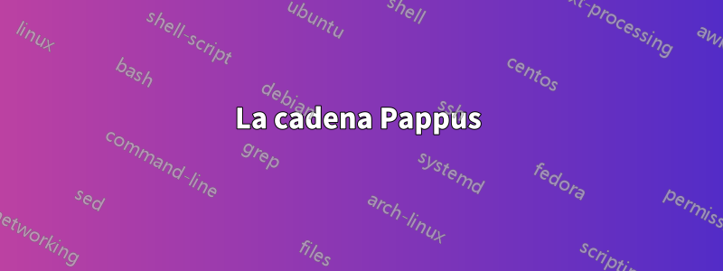 La cadena Pappus