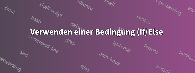 Verwenden einer Bedingung (If/Else) innerhalb einer Schleife (For) in Tikz