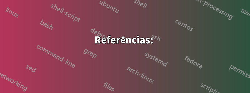 Referências: