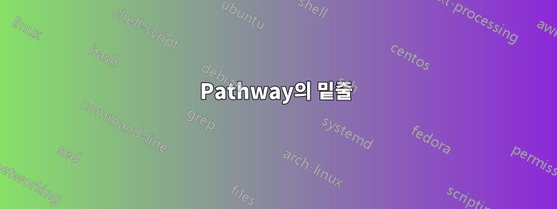 Pathway의 밑줄