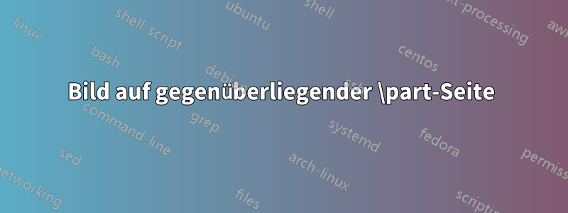 Bild auf gegenüberliegender \part-Seite